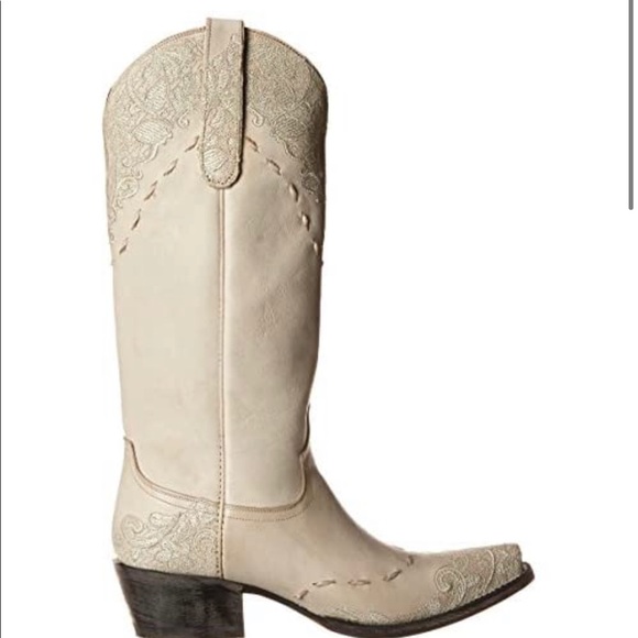 NEW IN BOX: Ivory “Jeni Lace” by Lane Boots size 7 - Picture 9 of 17